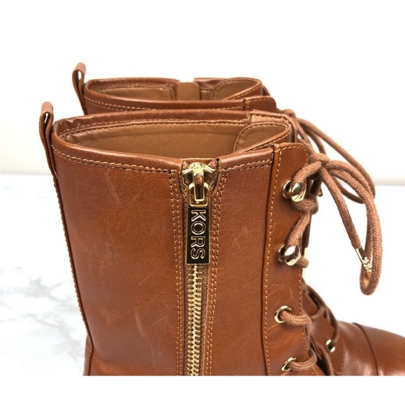 Like NEW MICHAEL Michael Kors Anaka Combat Boot - Picture 4 of 4